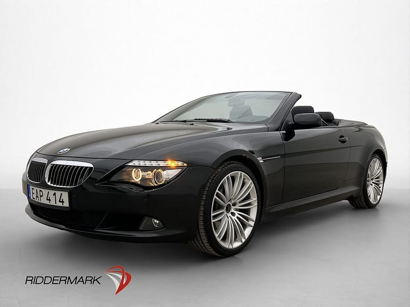 Bild 3 av BMW 650i Convertible 650 367hk Dynamic HiFi HUD Navi Soft-Close