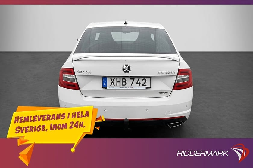 Bild 5 av Škoda Octavia RS Skoda 2.0 TDI Kamera Värm Skinn Adapt-fart Drag