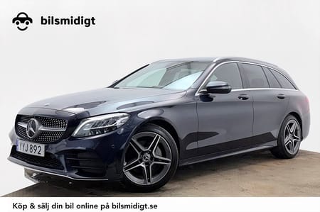 Mercedes-Benz C 200 T d AMG Delläder Navi Kamera Cockpit Burmester