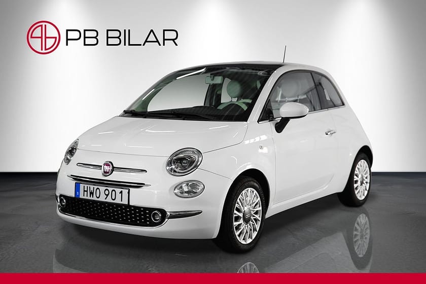 Bild 1 av Fiat 500 1.2 8V Lounge Bluetooth Panorama