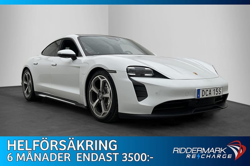 Bild 4 av Porsche Taycan 381hk SportDesign Chrono  Värmare Pano 360°