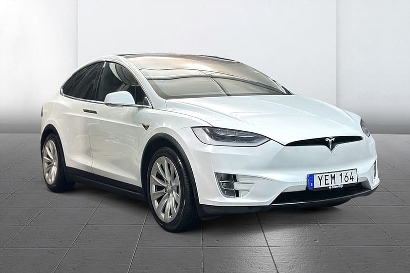 Bild 1 av Tesla Model X 90D FRI SUPERCHARGE 7-sits AP Drag Luftfj Köld
