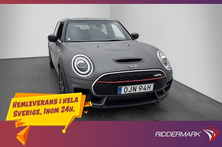 Bild 1 av MINI John Cooper Works ALL4 Clubman 306hk Pano H/K HUD B-Kam