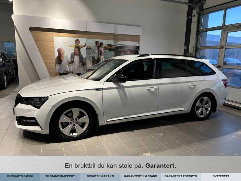 Bilde 2 av Škoda Superb Stasjonsvogn Sup3fl stv sportl d2004x4dsg