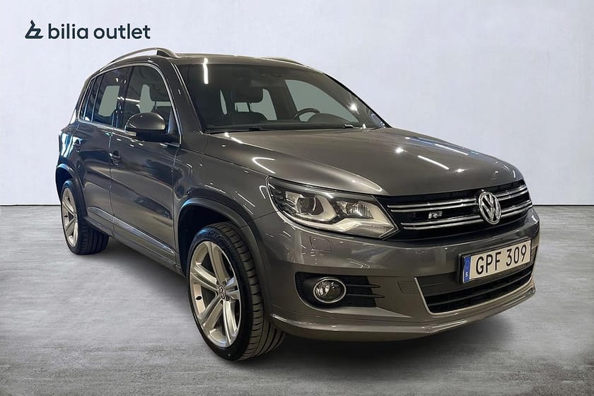 Bild 4 av Volkswagen Tiguan 2.0 TDI 4M R-line Pano / B-Kam / Drag / Värmare / Navi