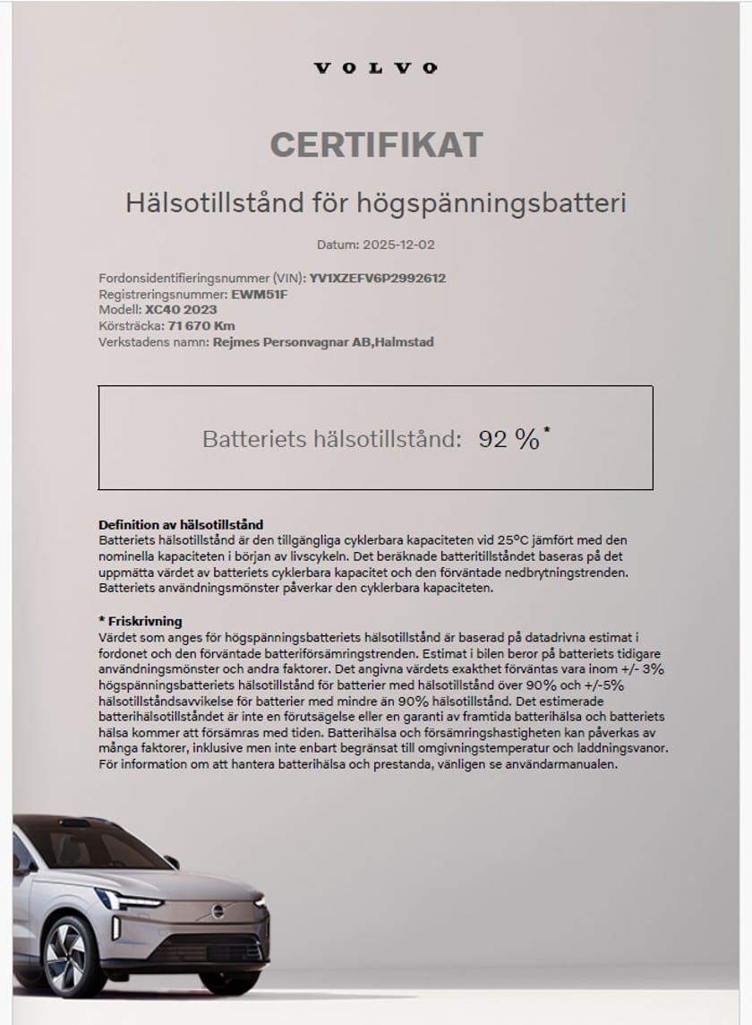 Bild 3 av Volvo XC40 Recharge Single Motor Plus | Pixel Tech |
