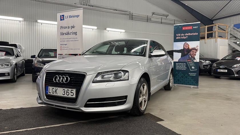 Bild 4 av Audi A3 Sportback 1.6 TDI Manuell, 105hk, Nykam, Nyservad