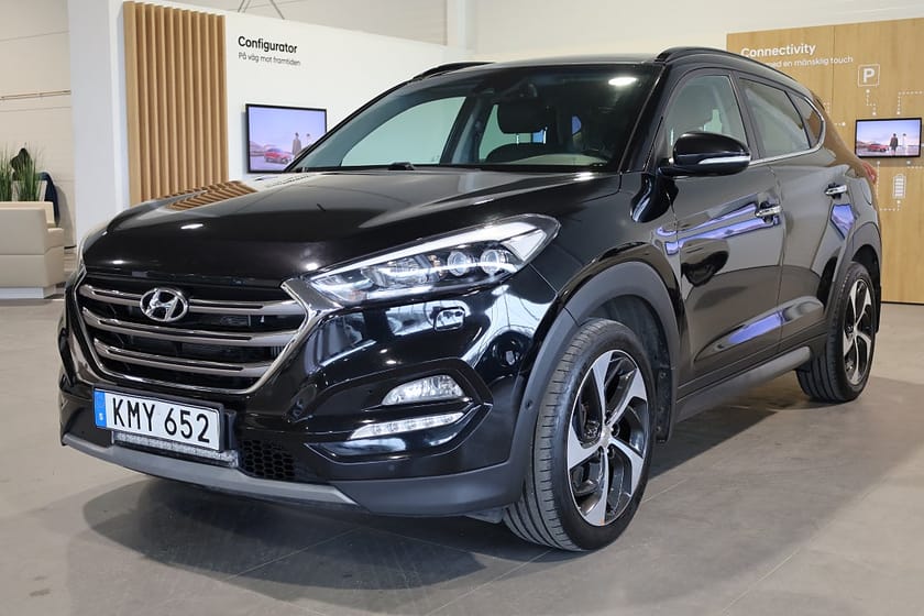 Bild 1 av Hyundai Tucson 2.0 CRDi 4WD Premium Pano Navi Kamera M-Värme Läder
