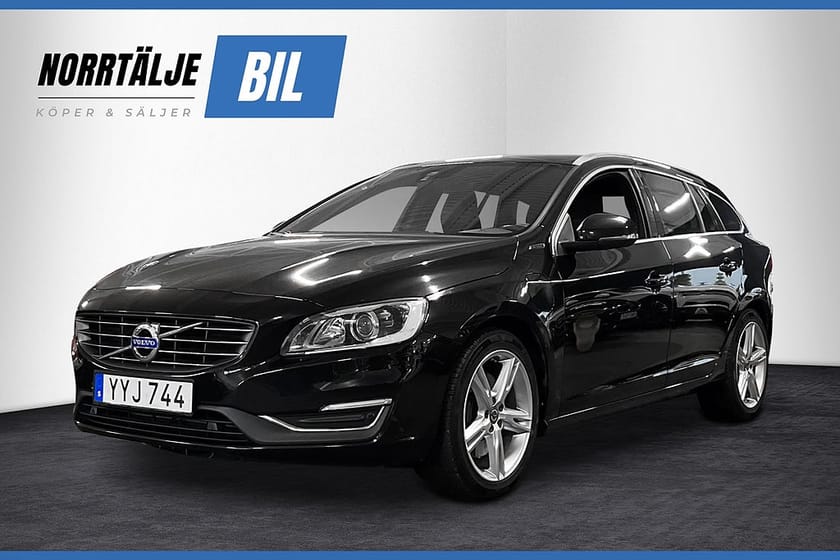 Bild 1 av Volvo V60 D6 288HK TWIN ENGINE AWD SUMMUM NAVI D-VÄRM NYSERV