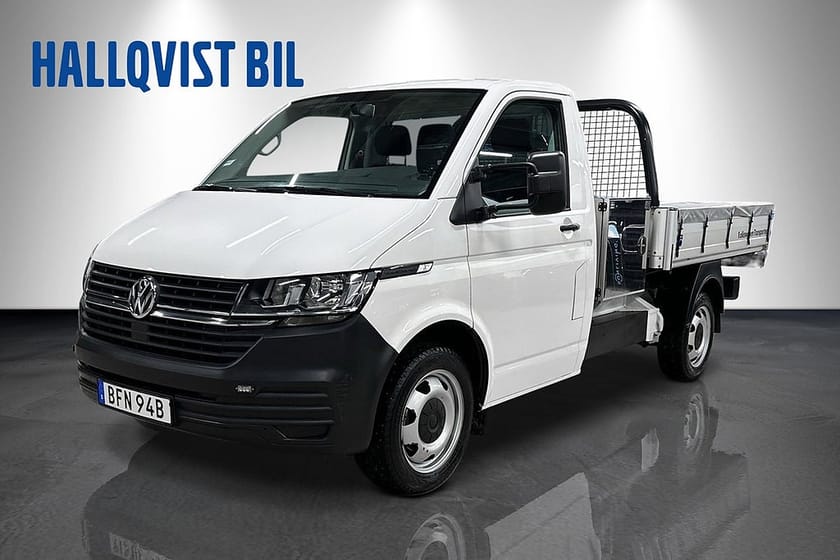 Bild 2 av Volkswagen Transporter Chassi Cab 150Hk Tippflak Leasbar Drag Värmare Kamera