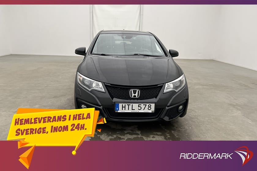 Bild 2 av Honda Civic 1.6 i-DTEC Manuell 120hk Sport Backkamera