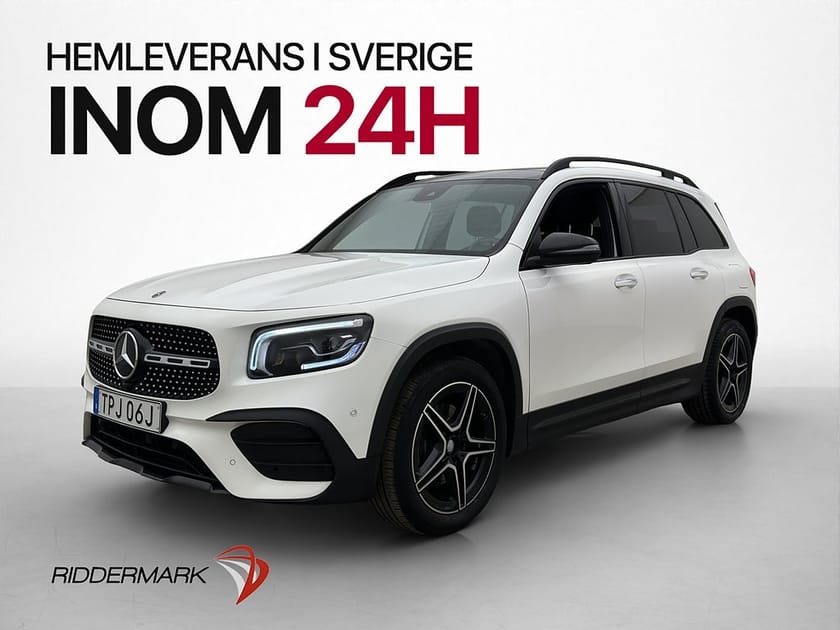 Bild 1 av Mercedes-Benz GLB 200 d 4MATIC 4M AMG P-Värm Pano Wide Kamera Drag