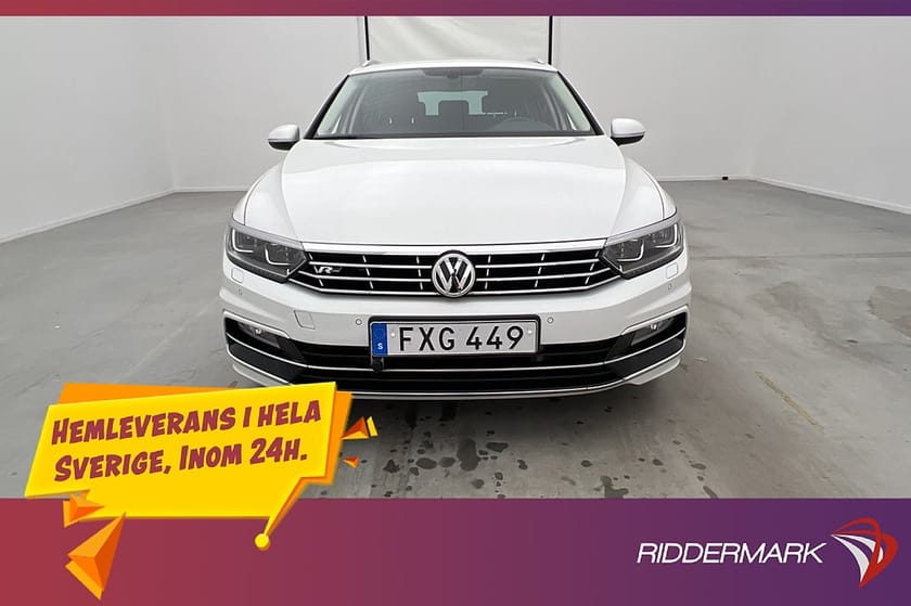 Bild 2 av Volkswagen Passat Sportscombi 2.0 TDI 190hk R Line M&K-Värm Kamera Drag
