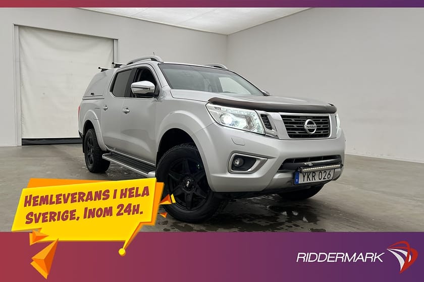 Bild 1 av Nissan Navara Dubbelhytt Tekna 2.3 4WD Värm Drag Skinn Diff 360° Moms