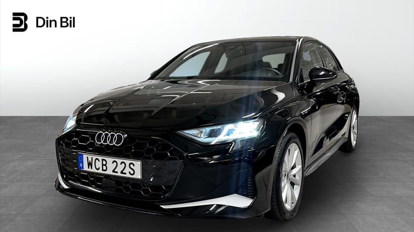 Bild 1 av Audi A3 Sportback 40 TFSI e 204 HK S-tronic Proline Adv Teknikpaket