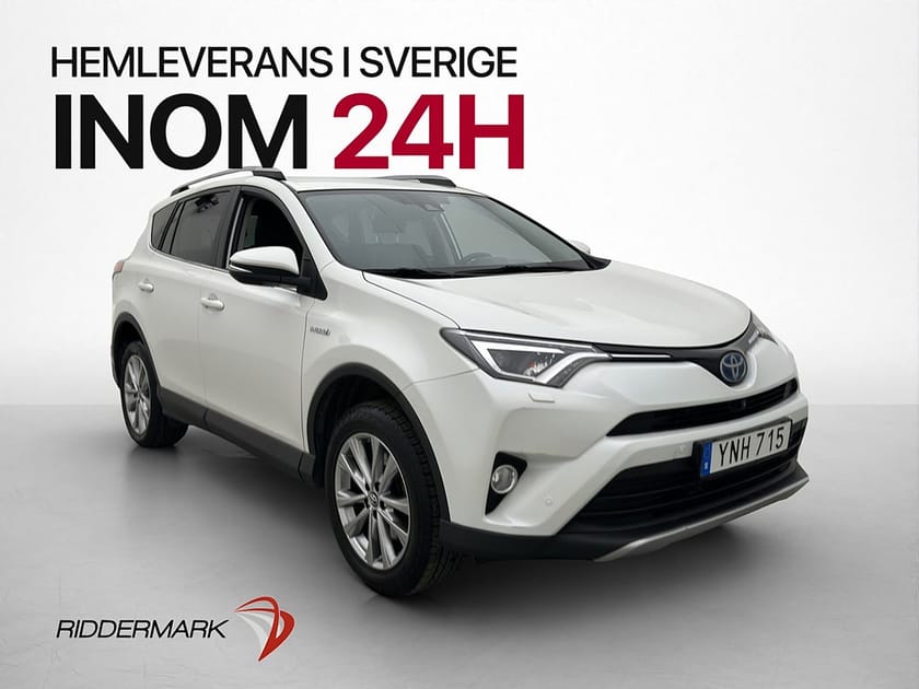 Bild 1 av Toyota RAV4 Hybrid 2.5 Dual-VVT AWD-i Executive Kamera Skinn