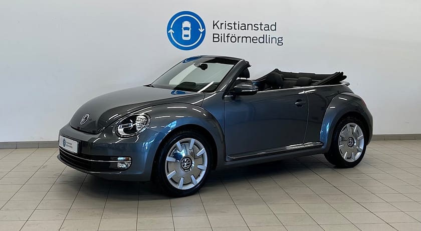 Bild 1 av Volkswagen Beetle Cabriolet 1.2 TSI 105hk, Apple CarPlay, Sportstolar