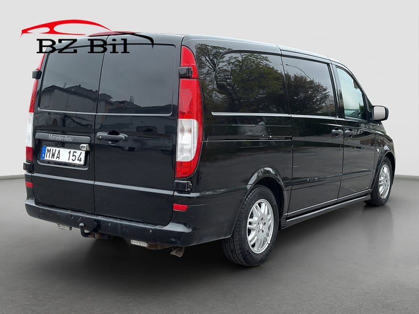 Bild 5 av Mercedes-Benz Vito 113 CDI 3.0t Lång L2 Drag Värmare Hellackad