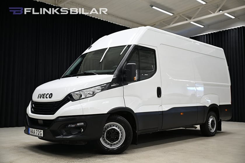 Bild 1 av Iveco Daily 35-140 Van 136HK L3H2 Automat|Webasto|3.5ton-dragvikt|Lågmil|Moms