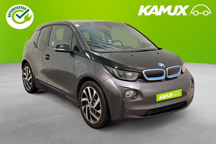 Bild 1 av BMW i3 60 Ah REX Batteritestad Navi Skinn Backkamera 170hk