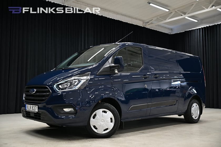 Bild 2 av Ford Transit Custom 300 105HK L2|Inredd|Drag|Värmare|Backkamera|Leasbar
