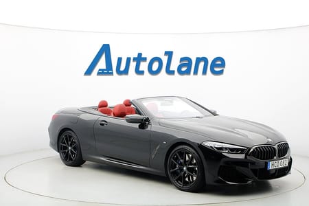 BMW M850i xDrive Cabriolet Night Vision B&W, HUD 530hk