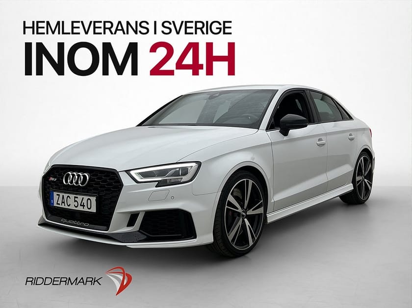 Bild 3 av Audi RS 3 Sedan 2.5  400hk Quattro B&O Cockpit Sportavgas