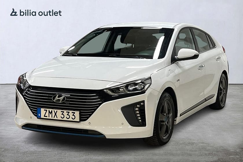 Bild 1 av Hyundai Ioniq Plug-in 1.6 + 8.9 kWh Premium+ 164hk Navi Drag B-kamera