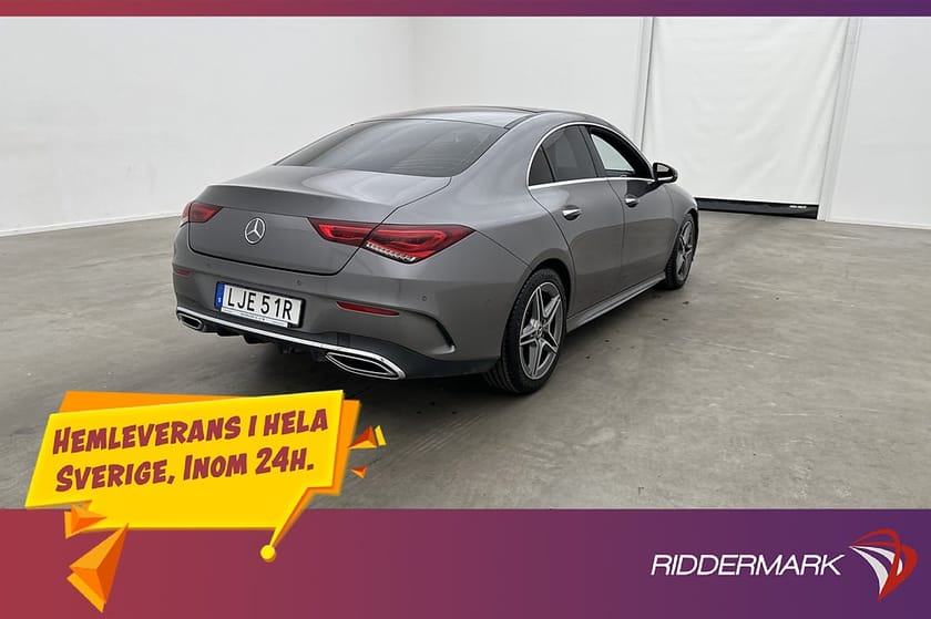 Bild 5 av Mercedes-Benz CLA 200 Coupé 163hk AMG Pano Wide Kamera Navi