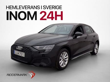 Audi A3 Sportback 35 TFSI 150hk Cockpit Sportstolar Adaptiv-F CarPlay