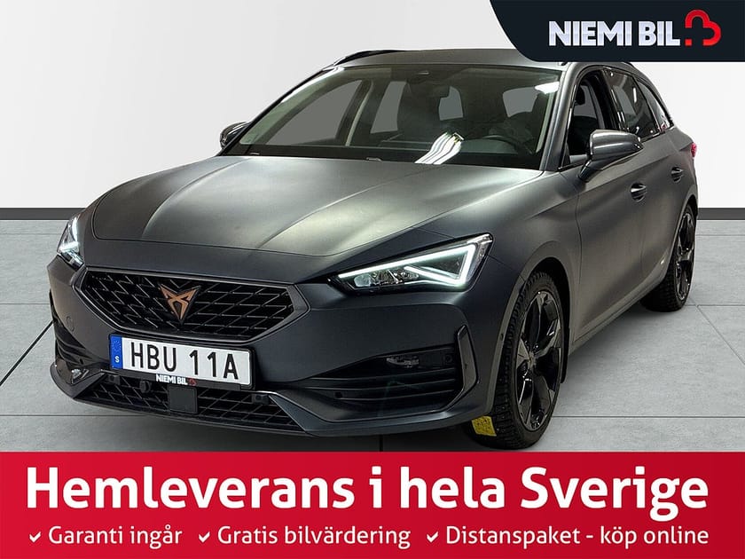 Bild 1 av CUPRA Leon Sportstourer ST 1.5 MOMS Drag Mvärme Rattvärme Kamera S&V-däck