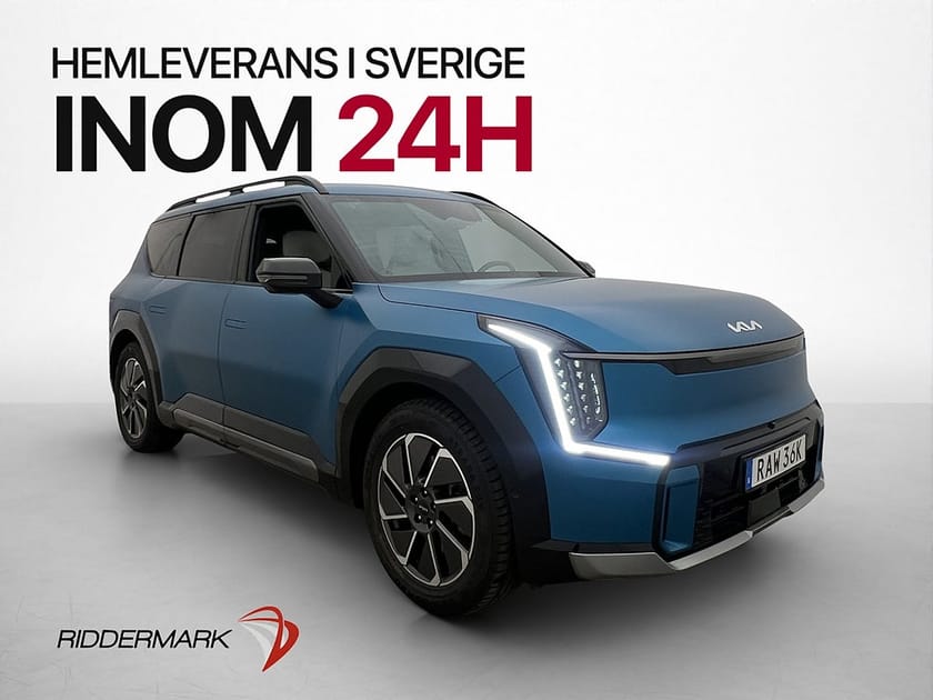 Bild 1 av Kia EV9 AWD GT-Line 7-Sits Taklucka 360° Meridian Dragkrok