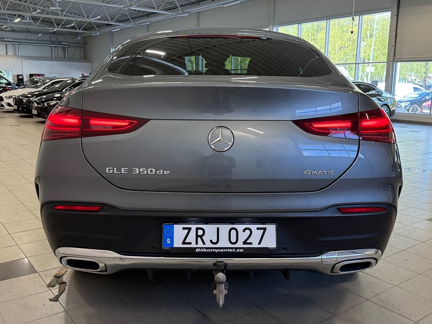 Bild 4 av Mercedes-Benz GLE 350 de 4MATIC Coupé 9G AMG Premium Plus,Pano, Rattvärme