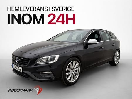 Volvo V60 T6 306hk AWD R-Design VOC Värm T-Lucka H/K Kamera