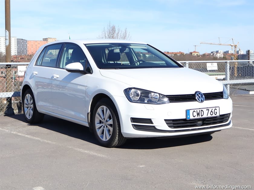Bild 2 av Volkswagen Golf VII 1.6 TDI  110hk Drag S/V-hjul adaptiv Comfortline