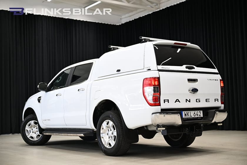 Bild 4 av Ford Ranger Dubbelhytt 160HK Automat|Dubbelhytt|Limited|Kåpa|Leasbar|SeUtr!