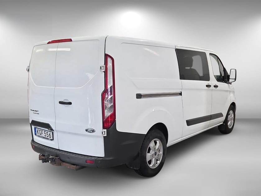 Bild 3 av Ford Transit Custom 310 Crew Van Skåp Dubbelhytt Trend 310L2 2,2TD 155hk Man