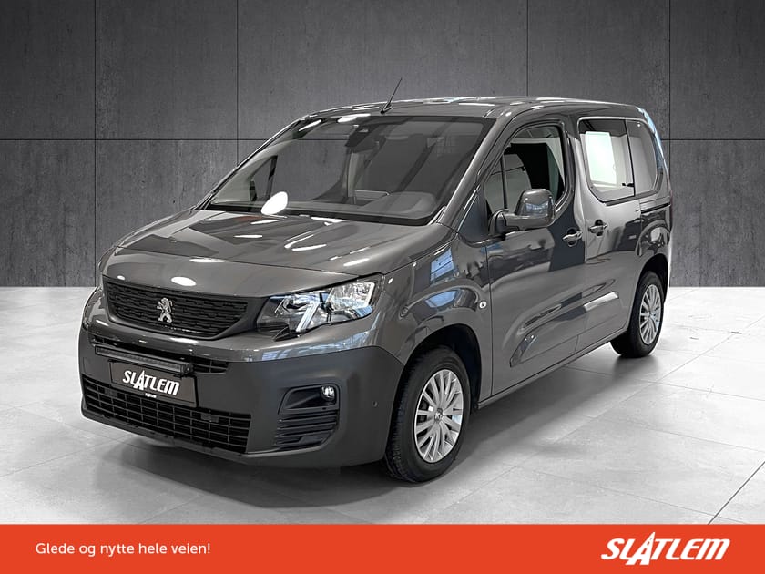 Bilde 1 av Peugeot Partner L1 100hk, L1, Mester +, krok, LED, privatkjørt ++