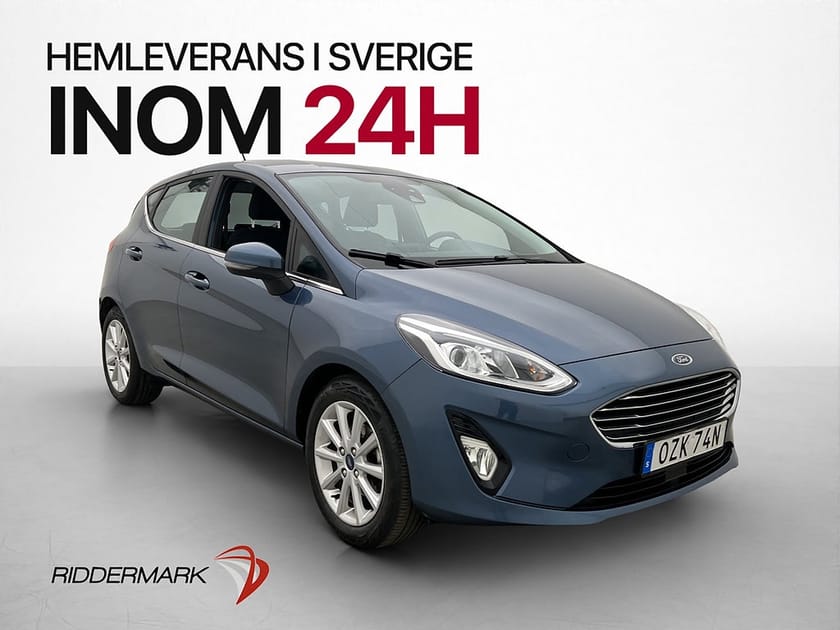 Bild 1 av Ford Fiesta 1.0 EcoBoost 95hk Titanium CarPlay Adaptiv-fart