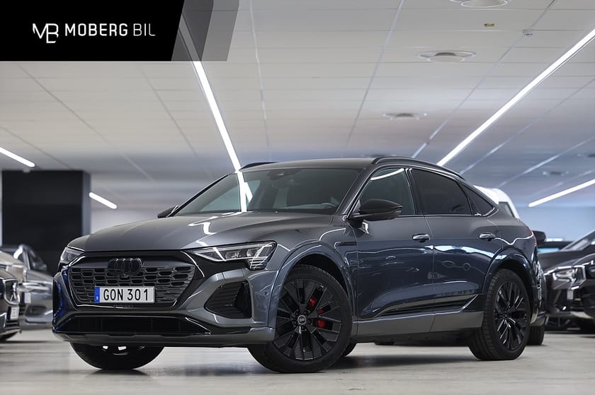 Bild 1 av Audi Q8 Sportback 55 e-tron quattro 408hk S Line Matrix 360 Pano 3D B&O Drag