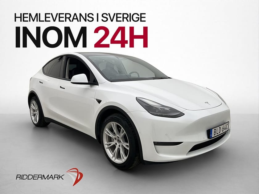 Bild 1 av Tesla Model Y Long Range AWD Svensksåld Värmepump MOMS