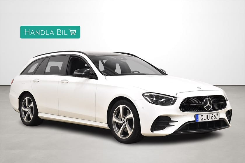 Bild 4 av Mercedes-Benz E 220 T d AMG Line Pano Burmester 360° Drag Cockpit CarPlay