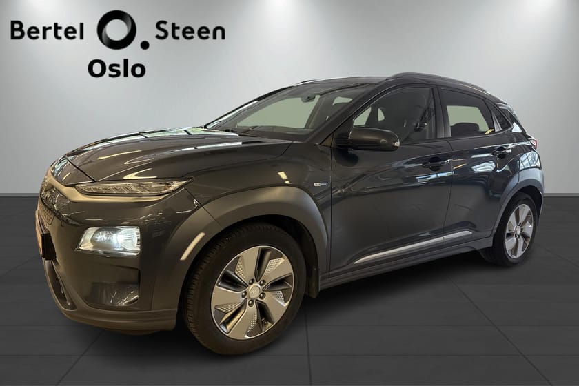 Bilde 1 av Hyundai Kona Electric 64 kWh 64kWt Teknikk | Krell | Skinn | ACC | El.Seter