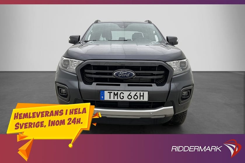 Bild 5 av Ford Ranger Dubbelhytt Wildtrak 213hk 4x4 Värm Drag Diff Moms 1-Ägare