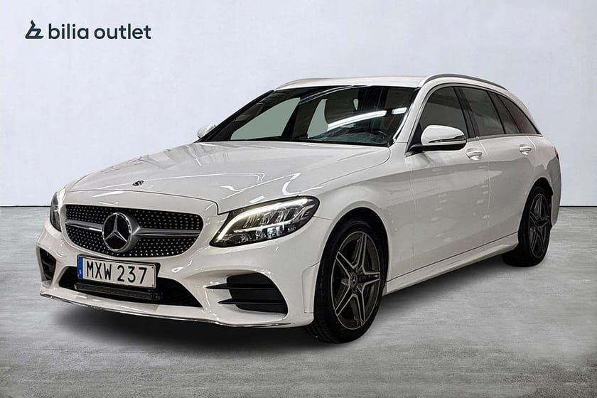 Bild 1 av Mercedes-Benz C 220 T d 4MATIC AMG 194hk Navi Drag Carplay Backkamera