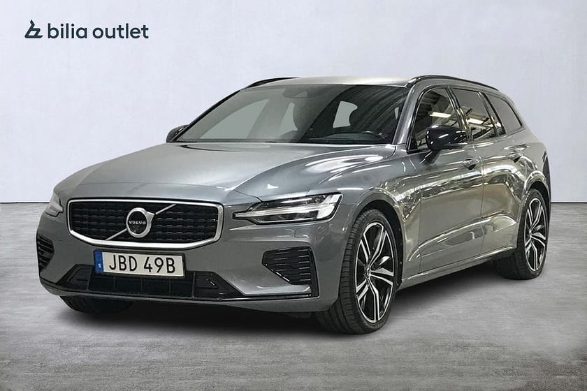 Bild 1 av Volvo V60 T6 TE R-Design 340hk Navi Drag HuD H/K P-värm 360°
