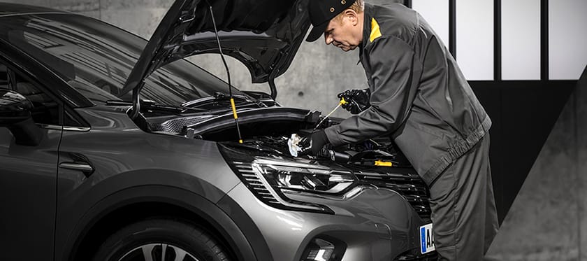 Renault Optimalservice från 2495 kr inkl oljebyte. bakgrundsbild