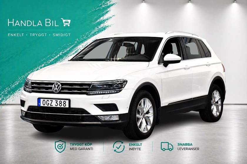 Bild 1 av Volkswagen Tiguan 2.0 4M Drag B-Värm 1-ägare Pano Cockpit 180hk