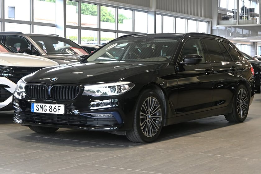 Bild 1 av BMW 520d Touring Steptronic Sport line Navi Drag Backkamera