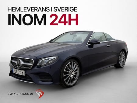Mercedes-Benz E 300 d Cabriolet Cab AMG Wide Burmester 360° Navi MOMS
